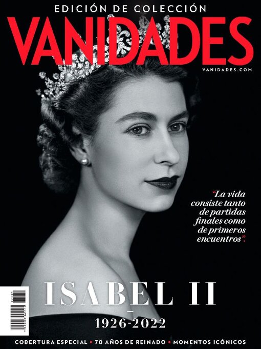 Title details for Reina Isabel II Especial Vanidades by Editorial Televisa SA de CV - Available